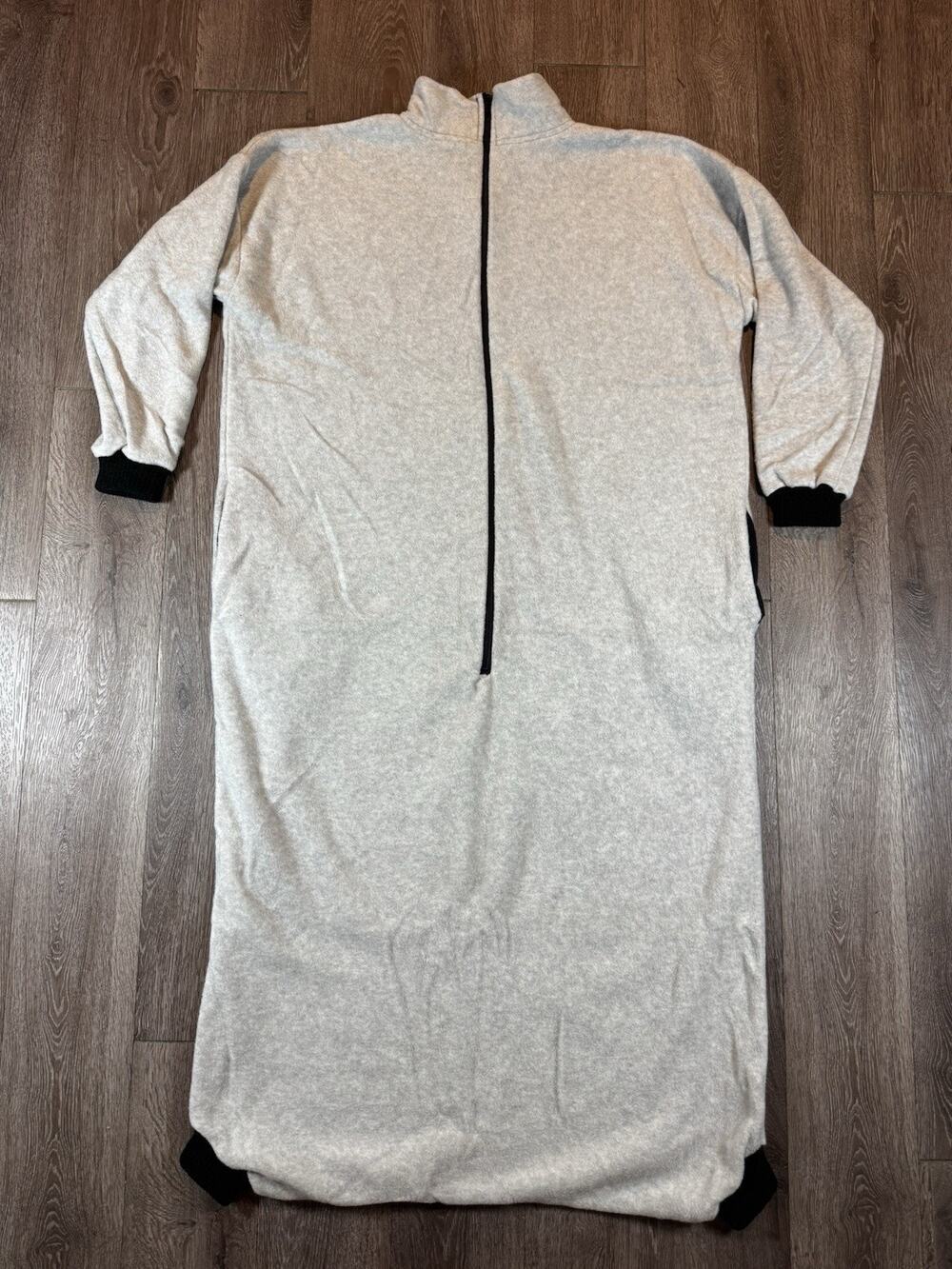 Trailridge Gray Fleece PJ Sack Sleep Lounger Adult One Size Camping